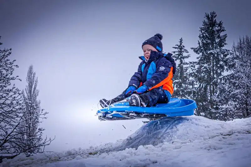 Plaisir d'hiver en Normandie les meilleures pistes pour faire de la luge