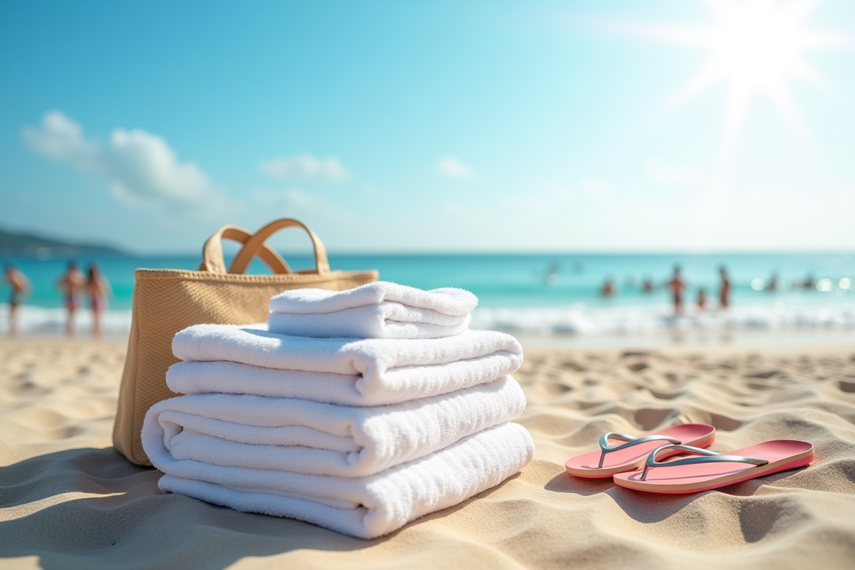 serviette plage